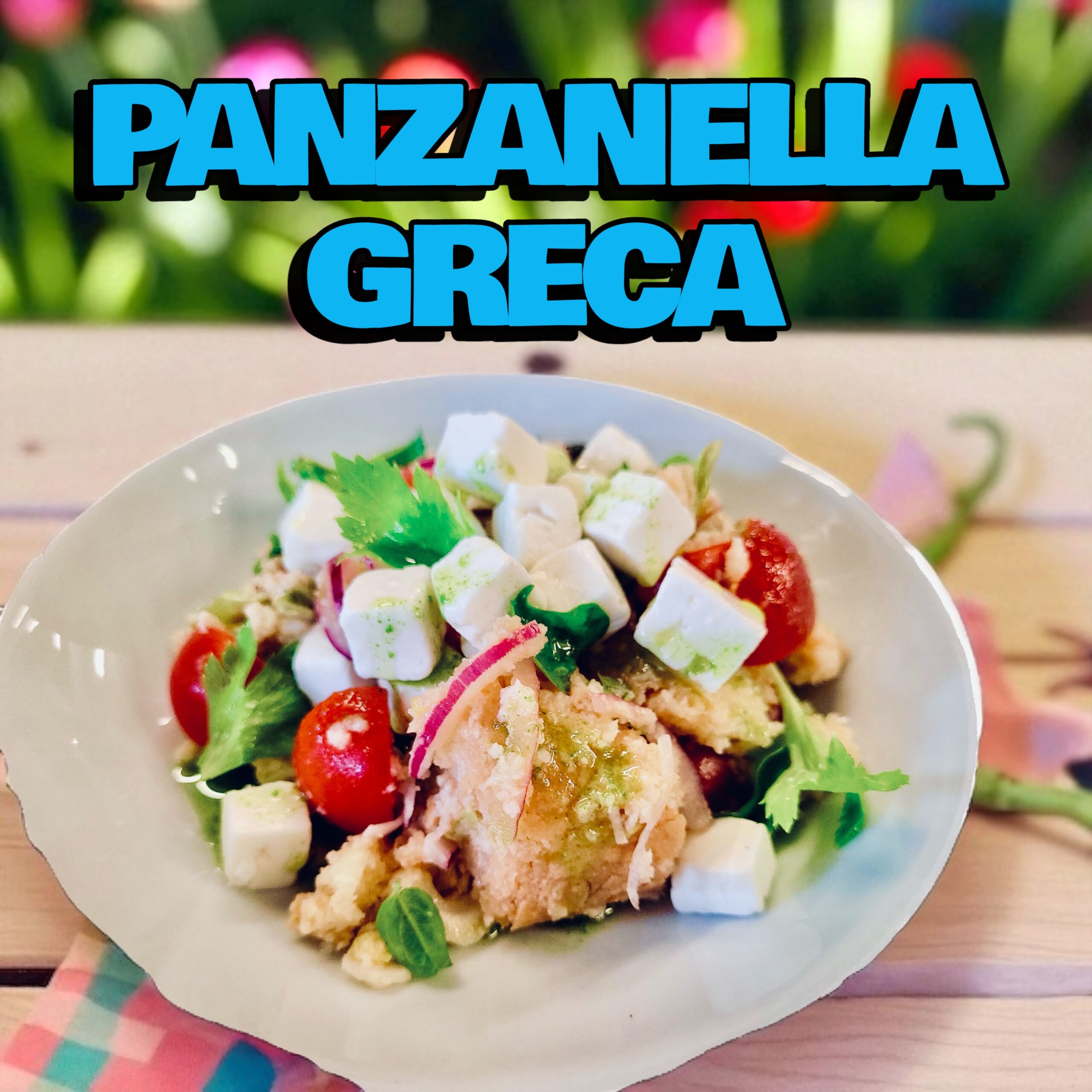Panzanella Greca con feta dop altoproteico