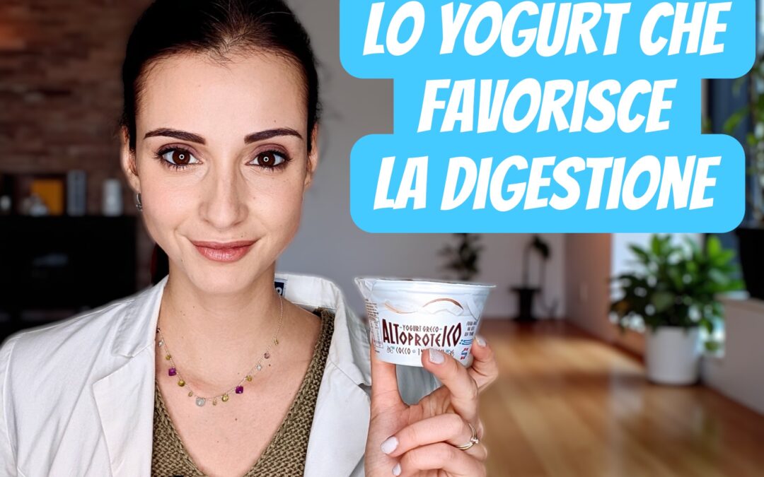 LO YOGURT GRECO ALTOPROTEICO FAVORISCE LA DIGESTIONE GRAZIE AI PROBIOTICI